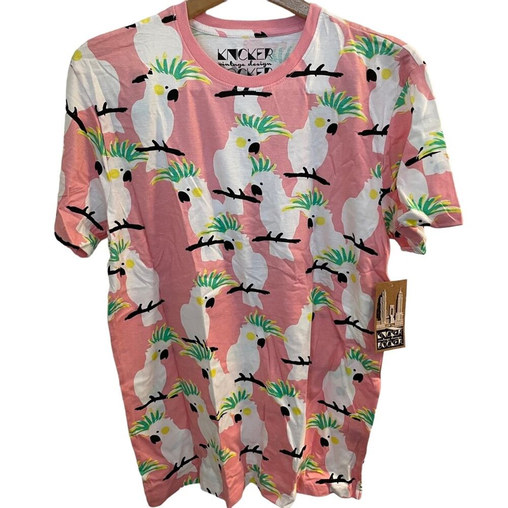 NWT Knicker Bocker Men’s Short Sleeve T-Shirt Bundle 2 Shirts “Vintage Design” M - Picture 8 of 15